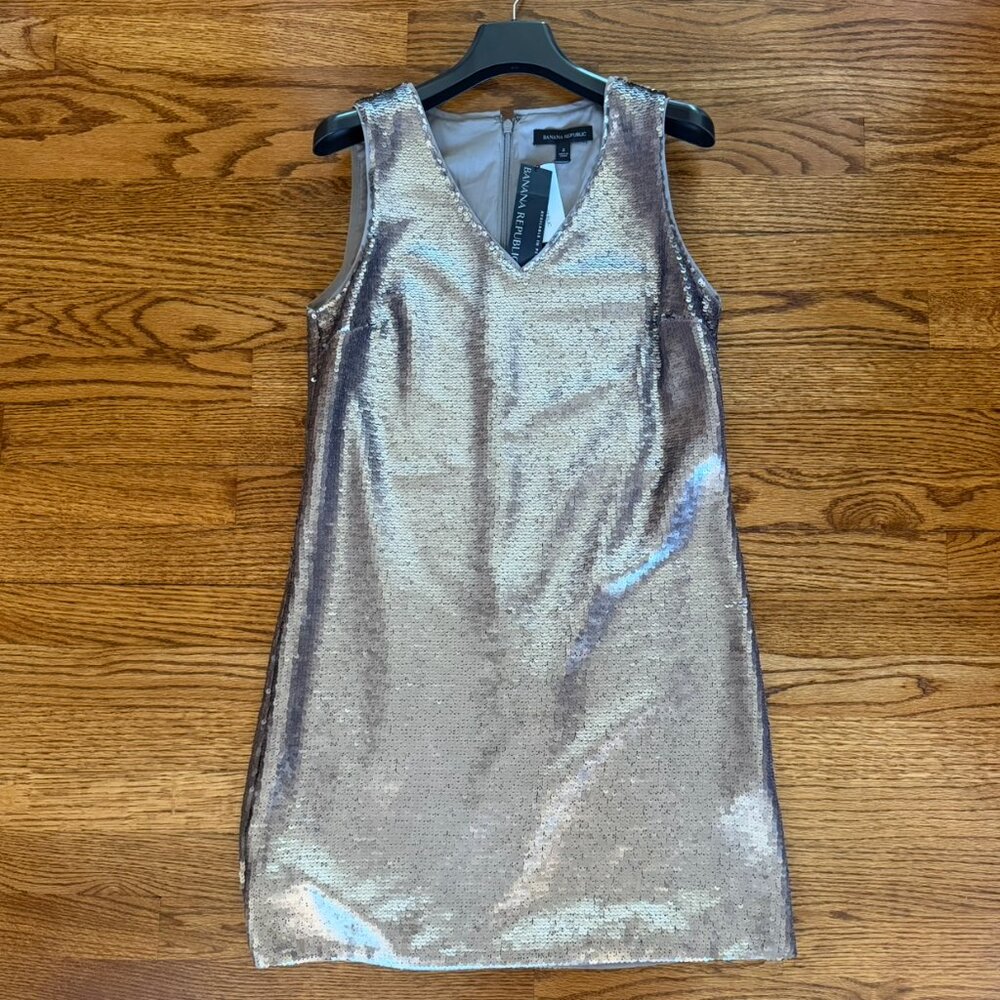 NWT Banana Republic Sequin Cocktail Dress